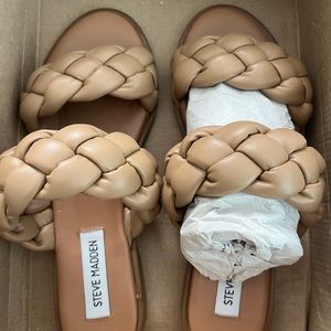 Steve Madden brand new in box zeren braided sandals